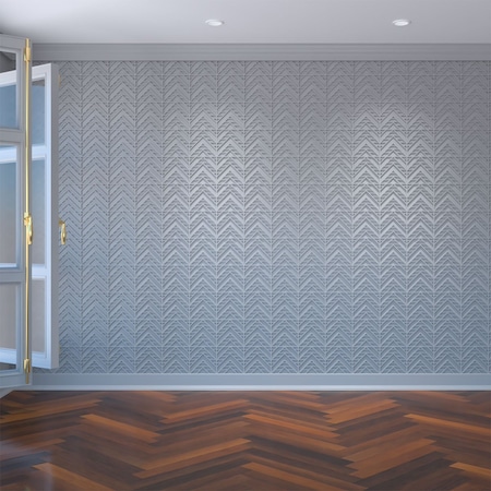 Extra Small Gilcrest Decorative Fretwork Wall Panels In Architectural PVC, 7 3/8W X 7 3/8H X 3/8T